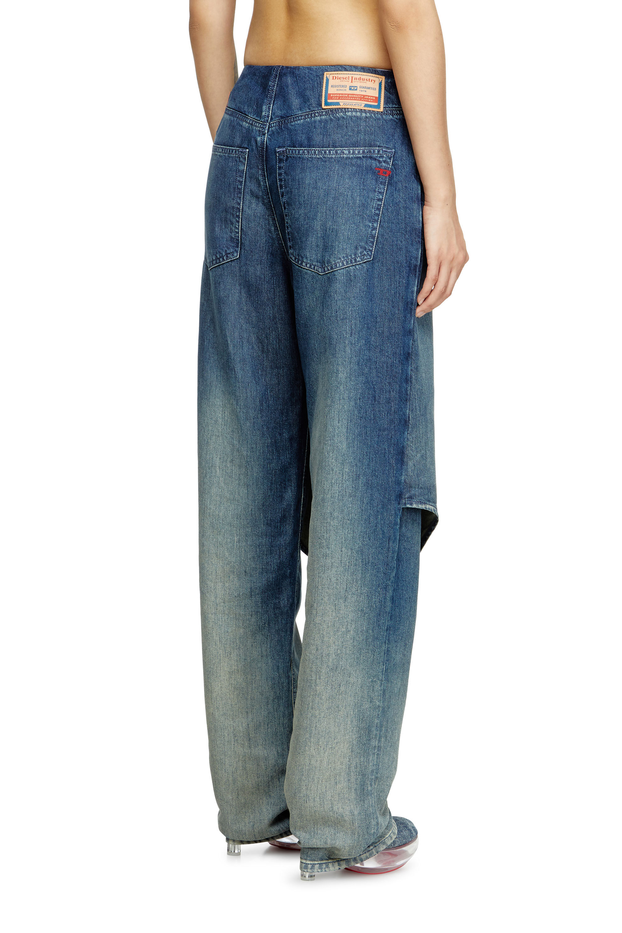 Diesel - Woman's Regular Jeans D-Arky 068SZ, Dark Blue - 4