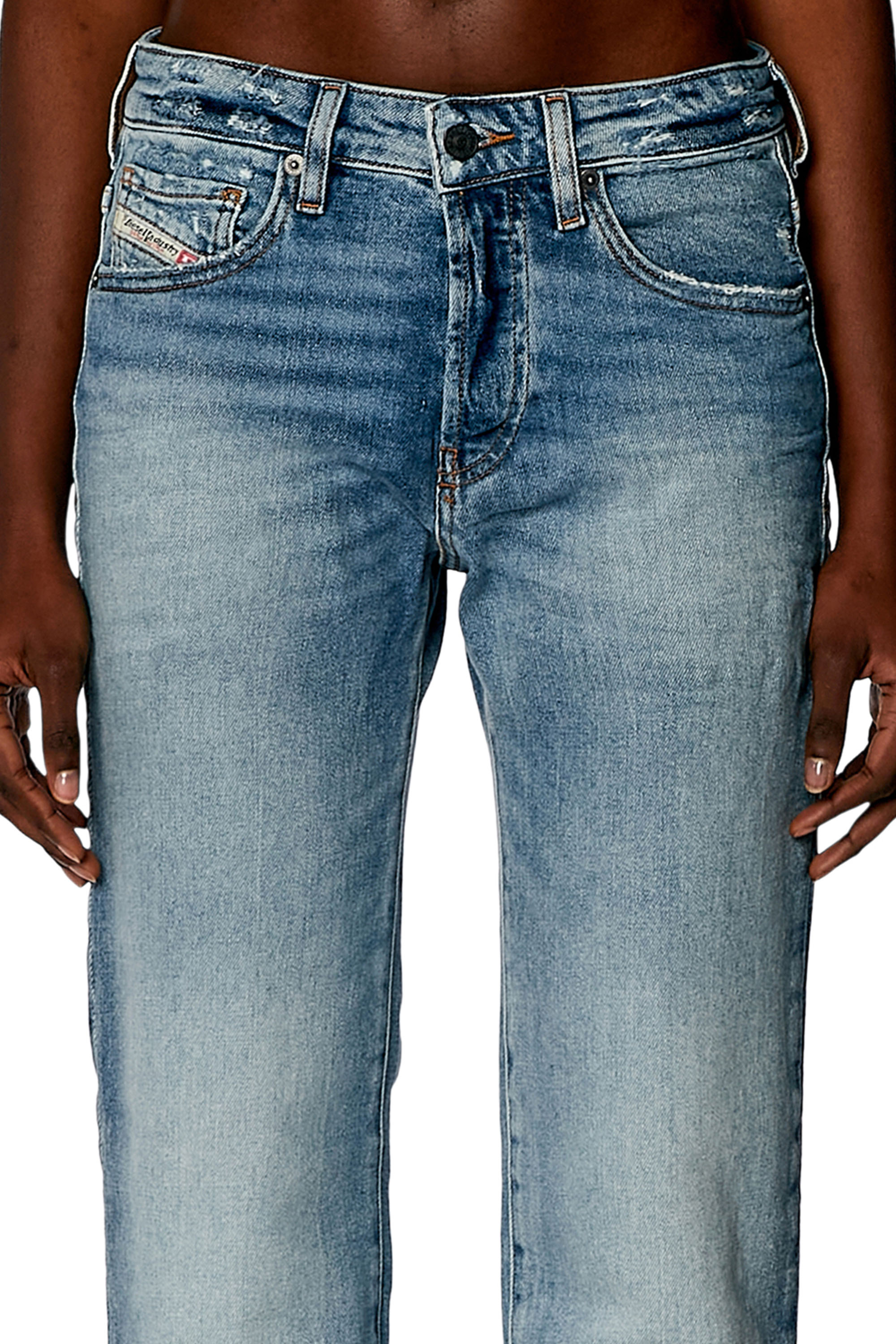 Diesel - Woman's Regular Jeans 1989 D-Mine 0PFAR, Light Blue - 5