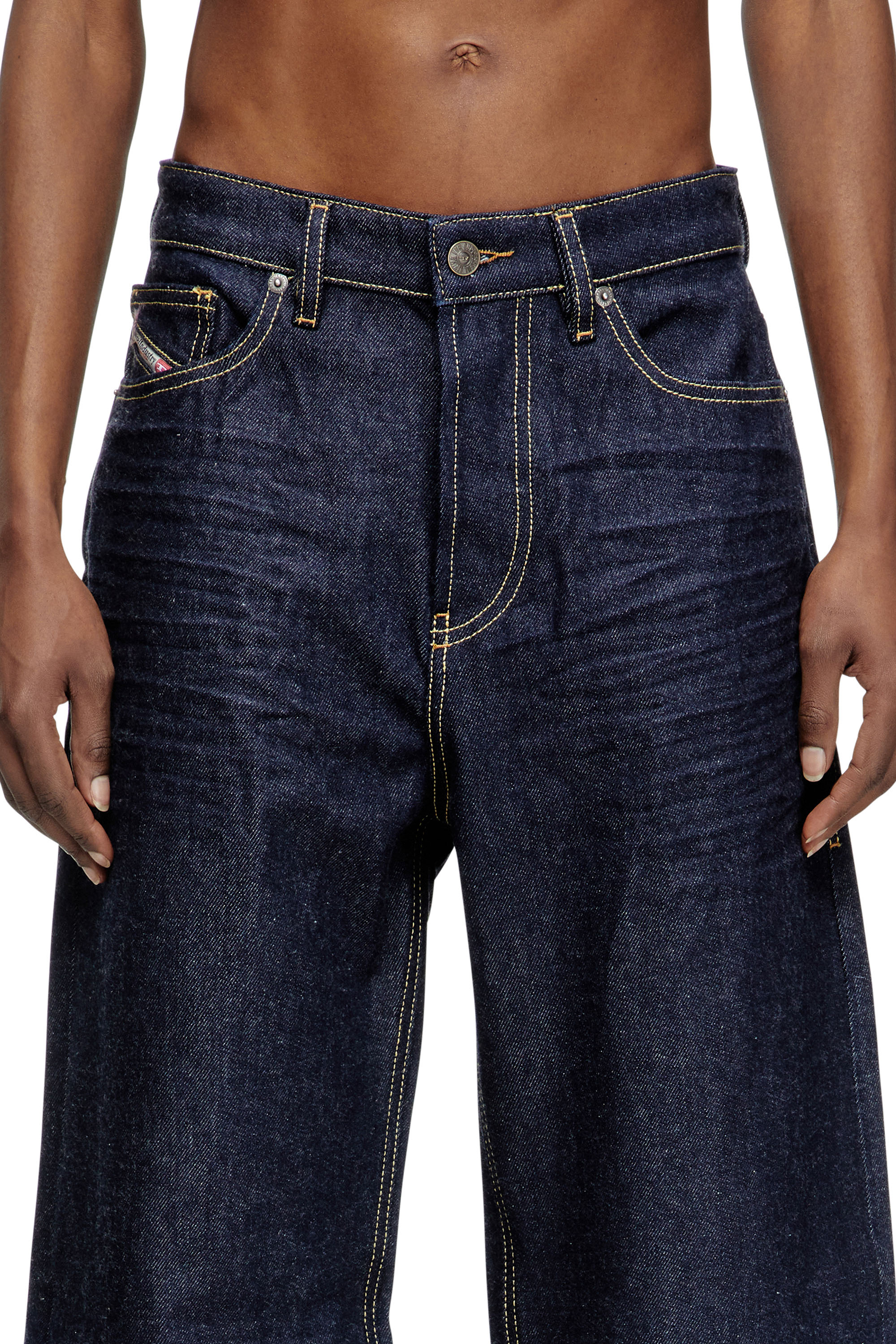Diesel - Woman's Relaxed Jeans 1996 D-Sire 0GRDV, Dark Blue - 5