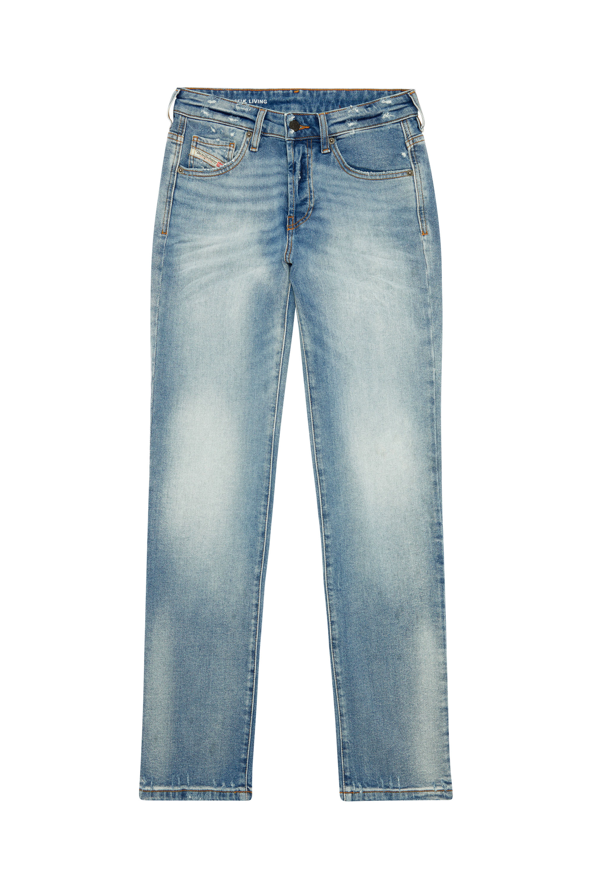 Diesel - Woman's Regular Jeans 1989 D-Mine 0PFAR, Light Blue - 3